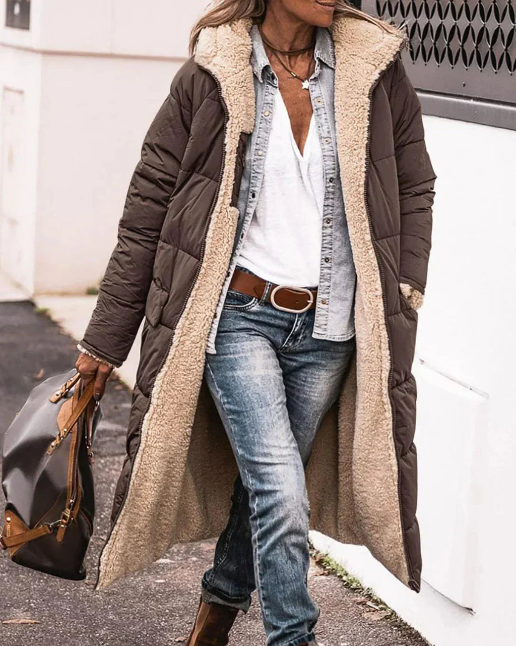 Clara | Chaqueta elegante reversible