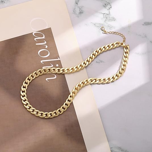 Collar Chunky Cuban Link | Dorado
