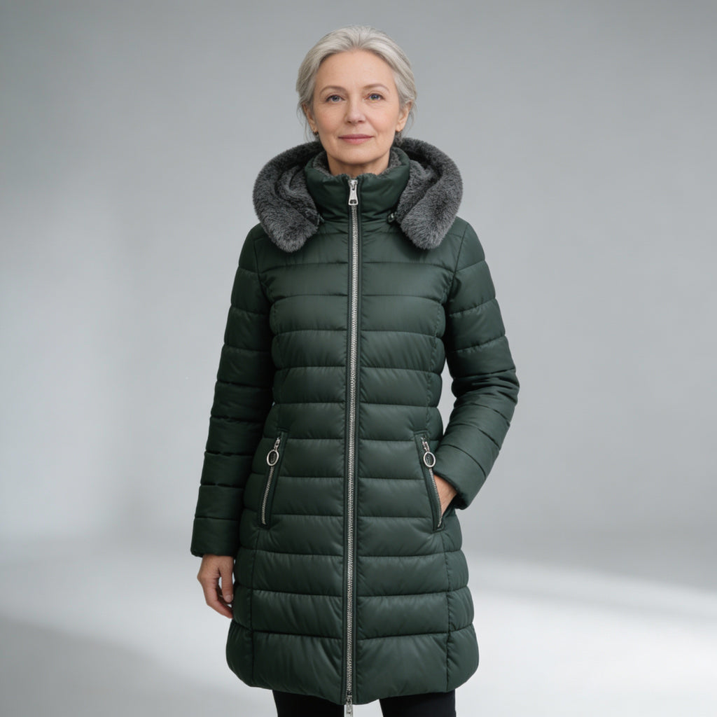 Amelia | Abrigo acolchado con forro polar