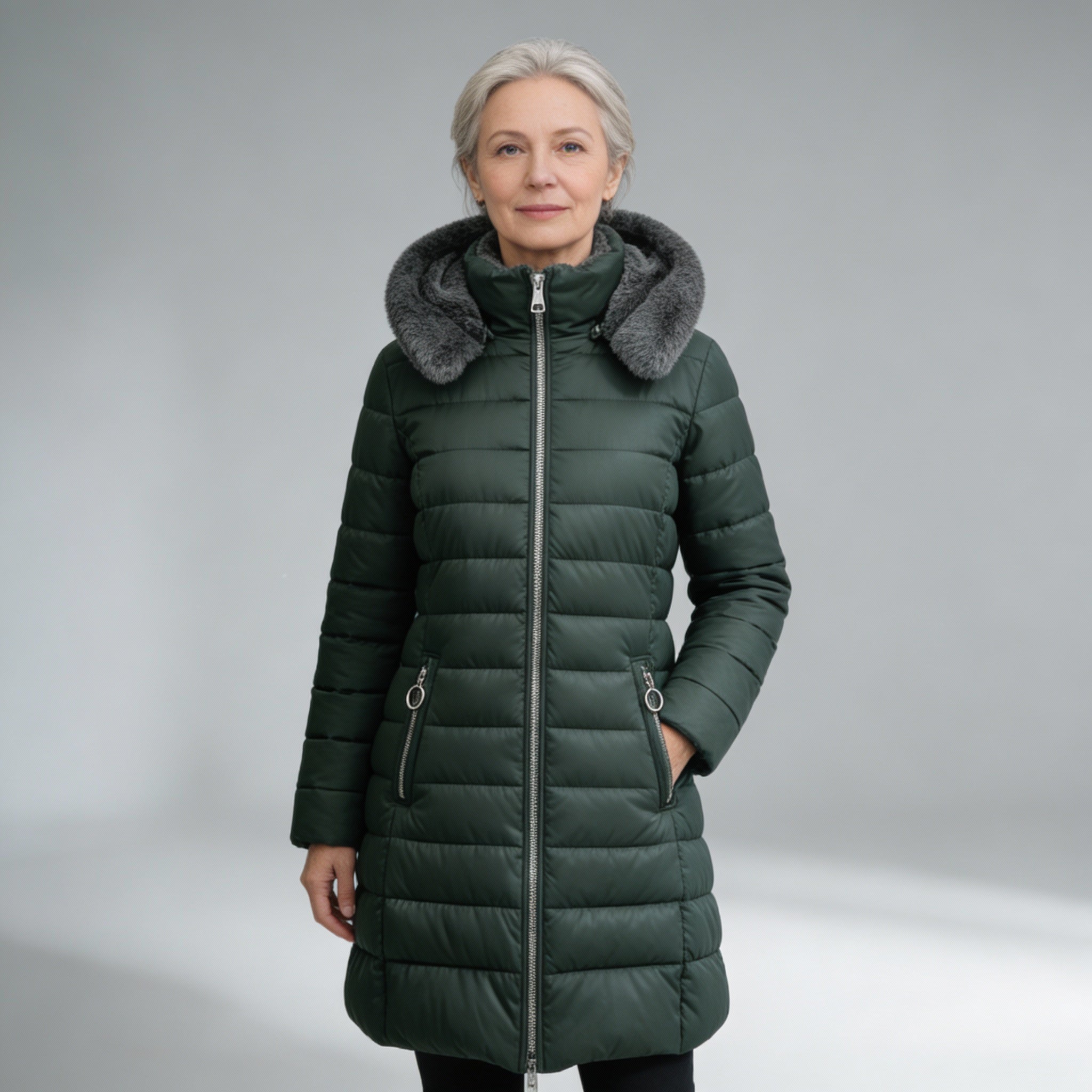 Amelia | Abrigo acolchado con forro polar