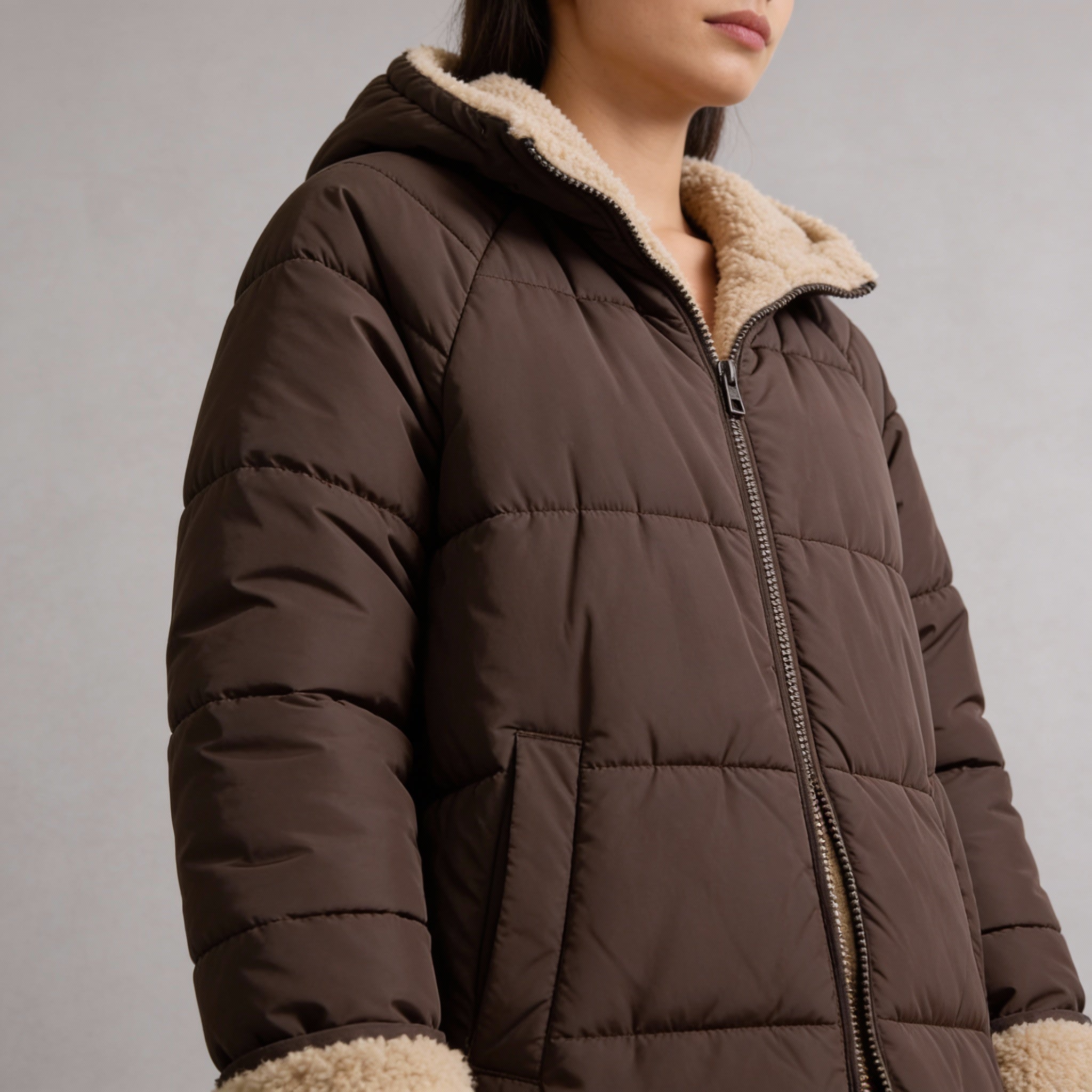 Clara | Chaqueta elegante reversible