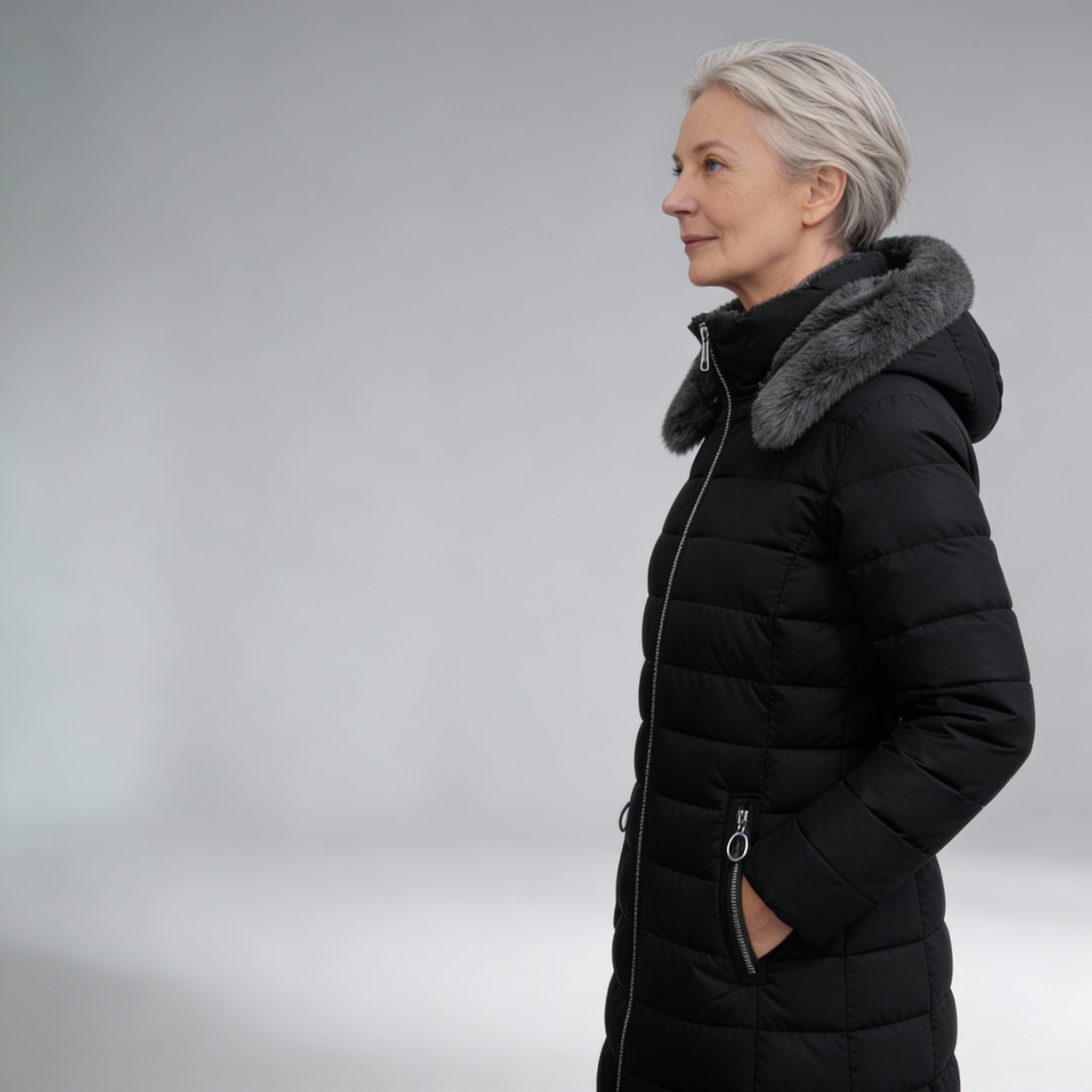 Amelia | Abrigo acolchado con forro polar