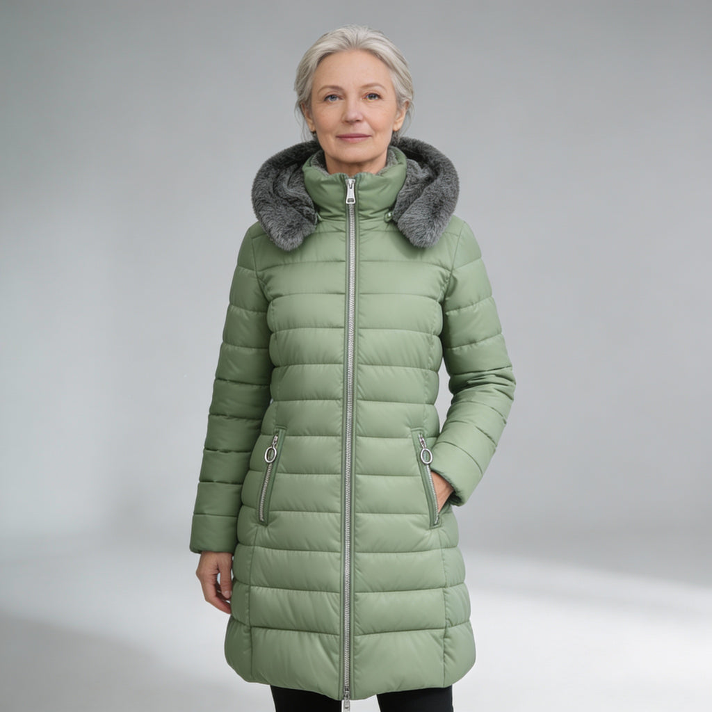 Amelia | Abrigo acolchado con forro polar