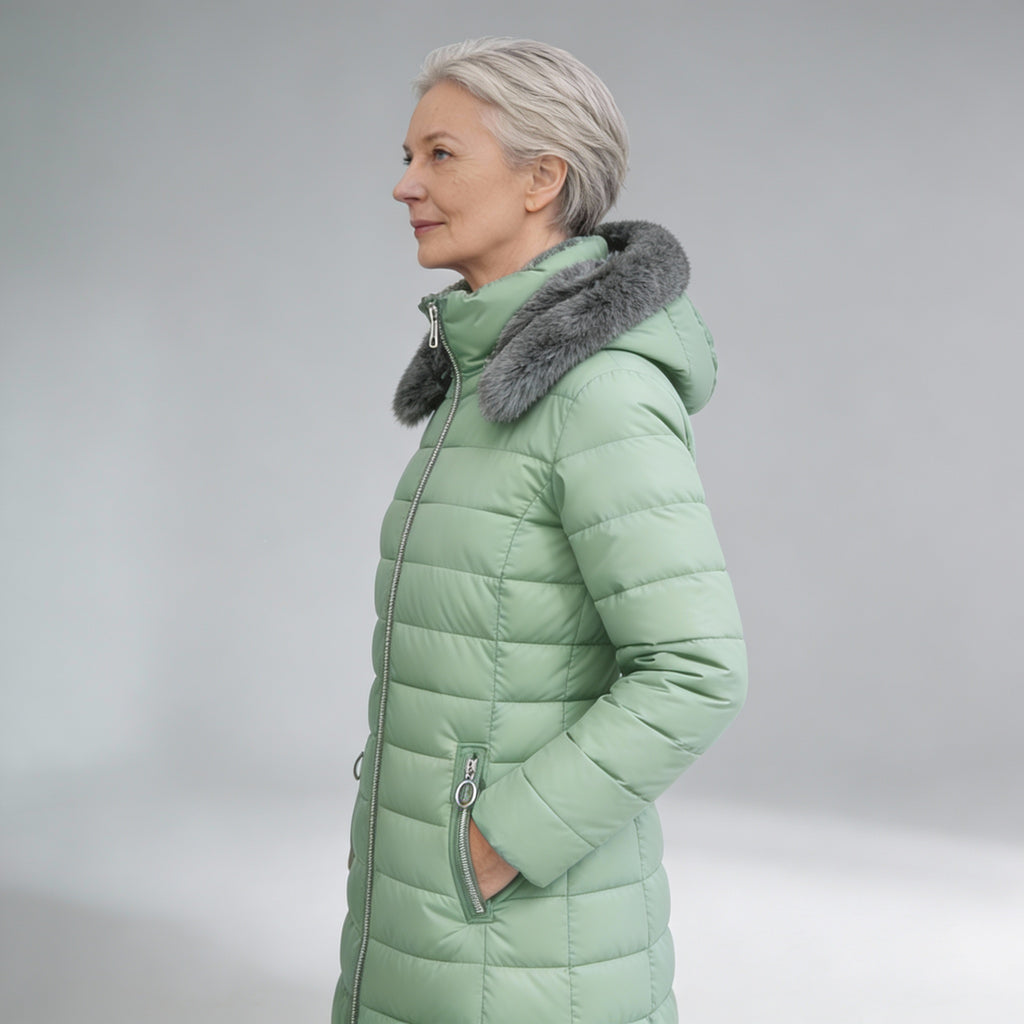 Amelia | Abrigo acolchado con forro polar