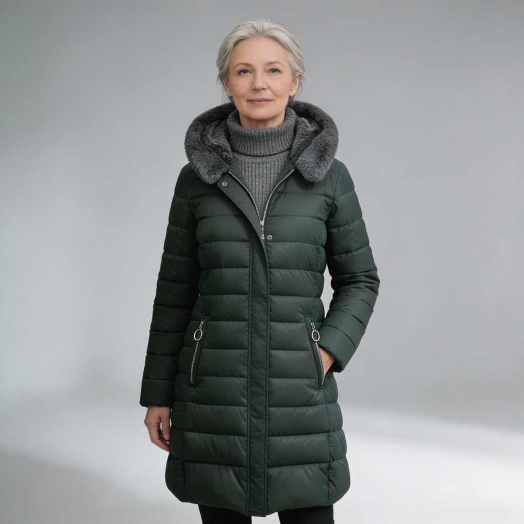 Amelia | Abrigo acolchado con forro polar