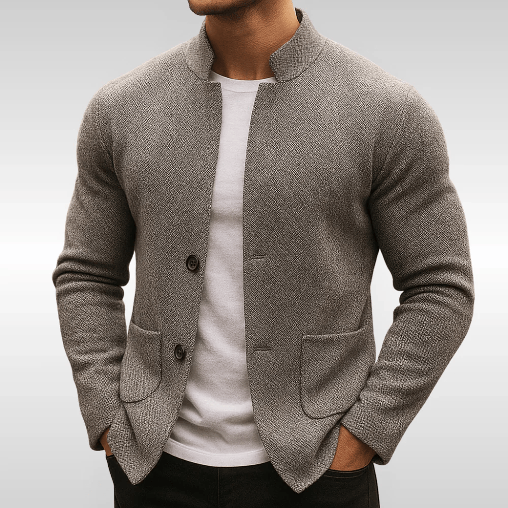 Lorenzo Mónaco | Chaleco de punto texturizado para hombre